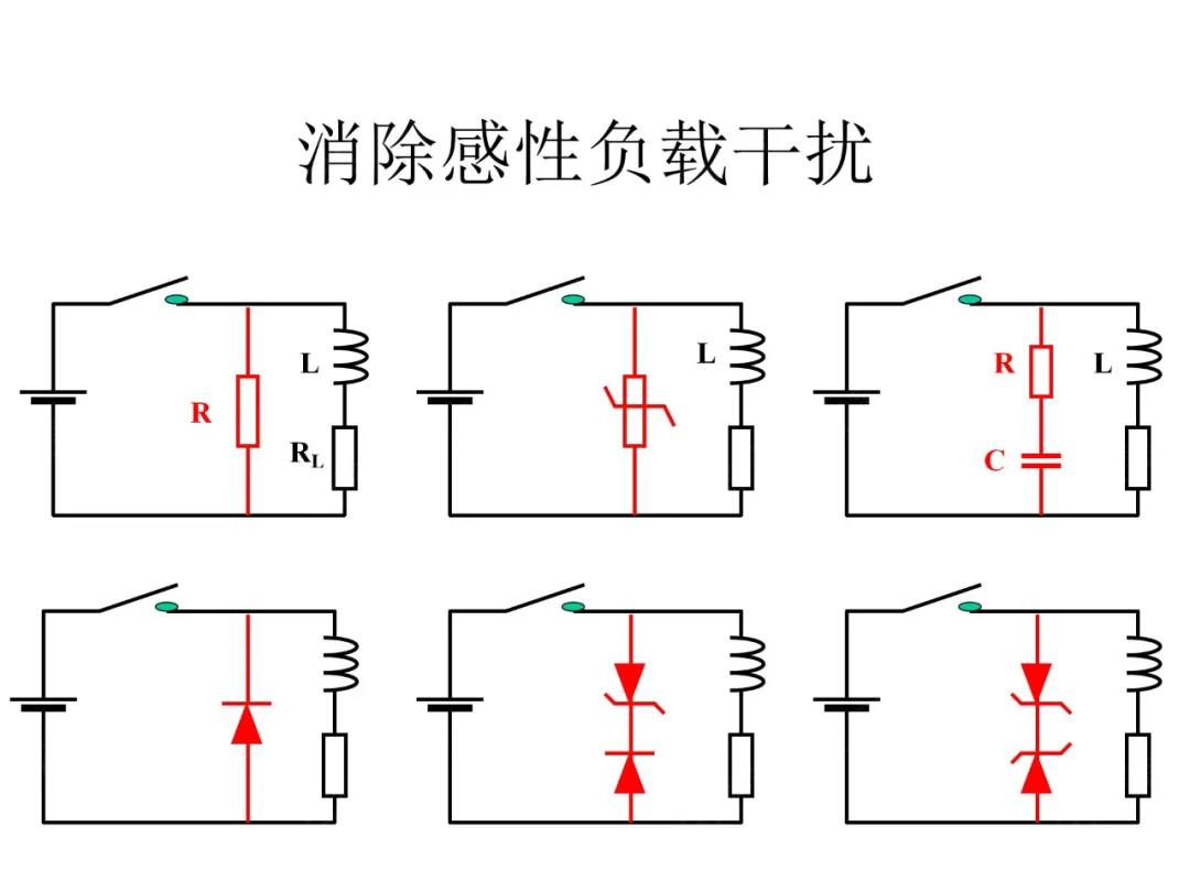 消除感性負(fù)載干擾
